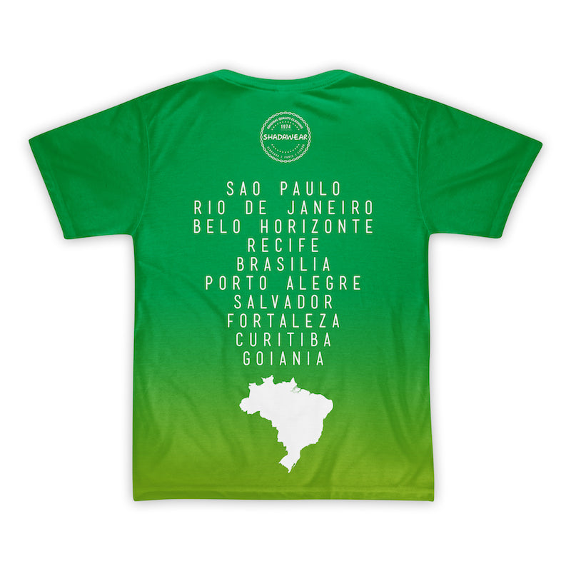 Brazil Represent  Premium T-shirt – Shadawear