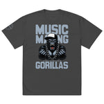 Music Making Gorillas | Oversized t-shirt