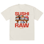 Sushi Raw Raw | Oversized faded t-shirt