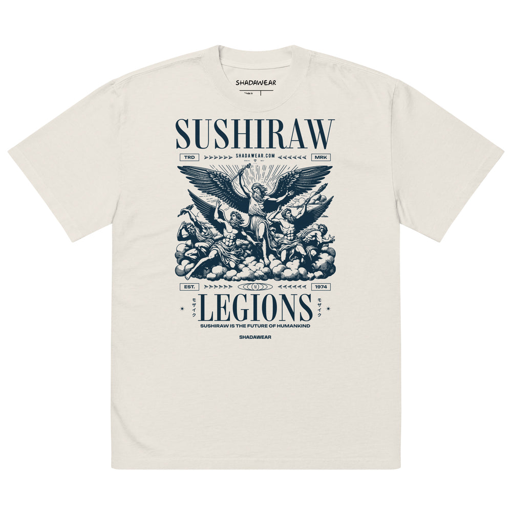 Sushiraw Legions | Oversized faded t-shirt