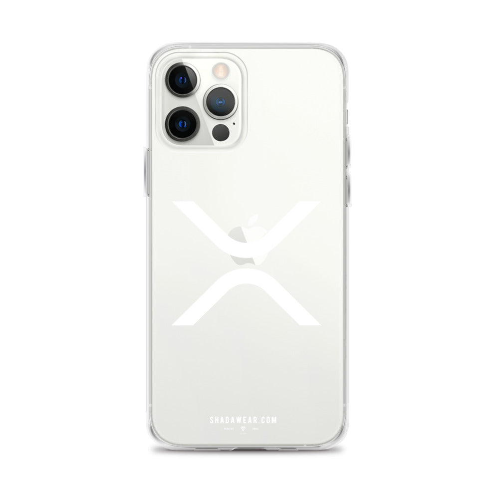 XRP White | Clear iPhone Case